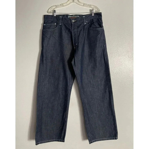 Levis 569 Mens Loose Straight Fit Casual Jeans Blue W36/L30 - Picture 1 of 6